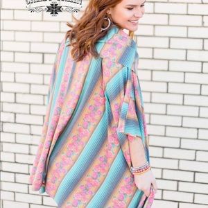 Prima Vera Poncho one size fits most